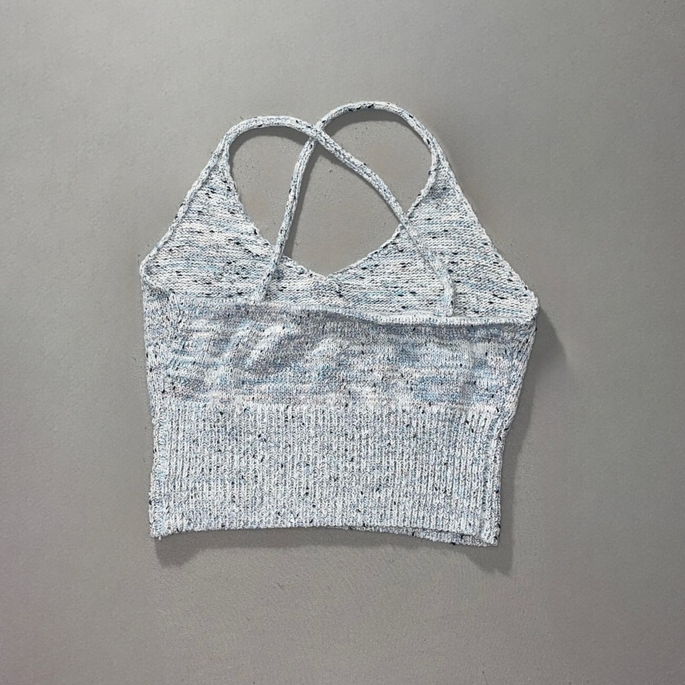 Patterned Grey Tank Top - Picture 3 of 3